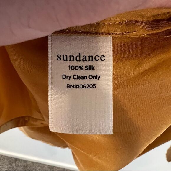 NWT Sundance Delphine Highland Top in Honey | Size XS - Picture 6 of 10